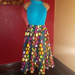 AFRICAN PRINT SKIRT